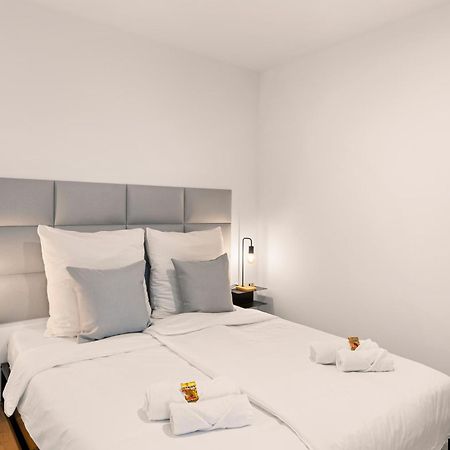 Modernes Apartment Am Gleispark Oldenburg Exterior foto